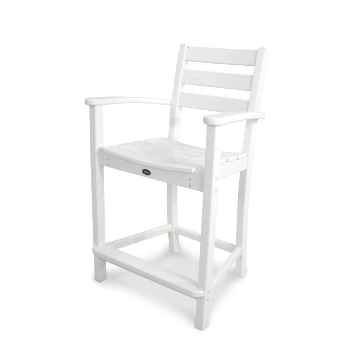 Trex Outdoor Furniture Monterey Bay Counter Arm Chair