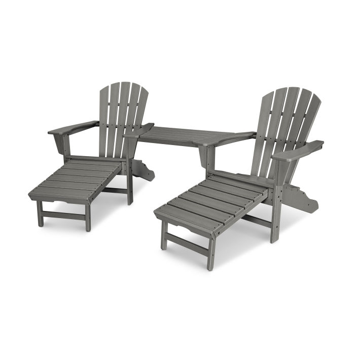 Palm Coast Ultimate Adirondack Tête-à-Tête Set