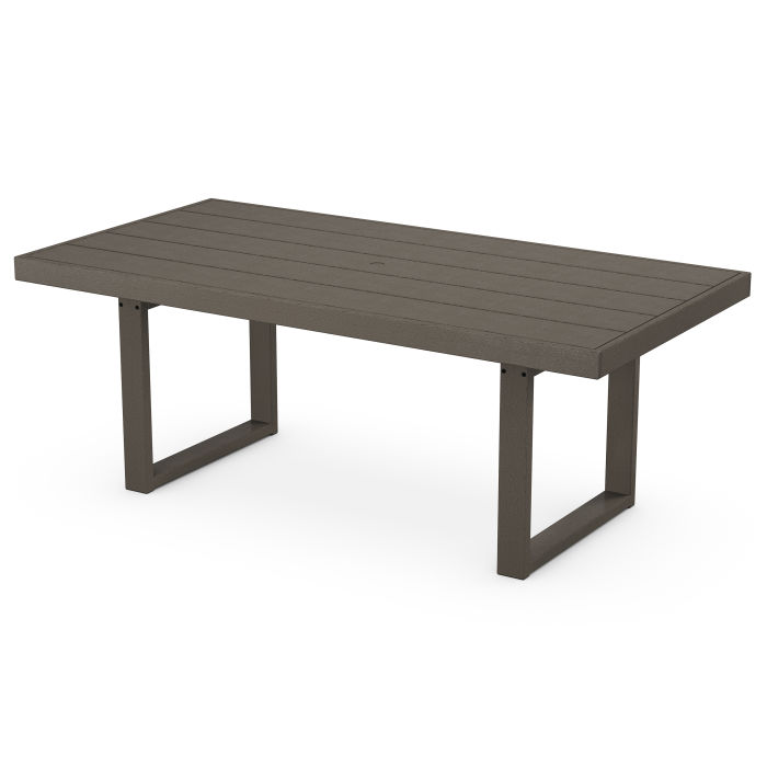 EDGE 39" x 78" Dining Table in Vintage Finish
