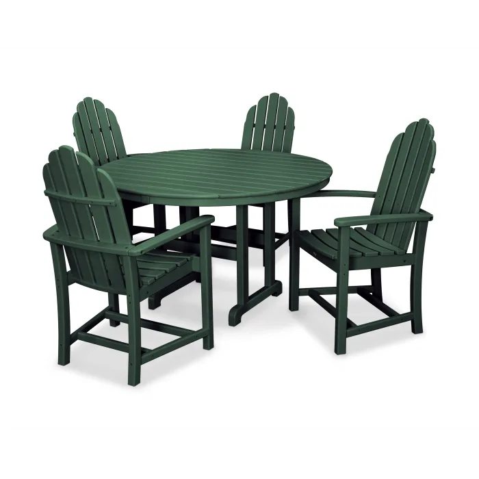 Trex Outdoor Furniture Cape Cod 5-Piece Round Dining Set