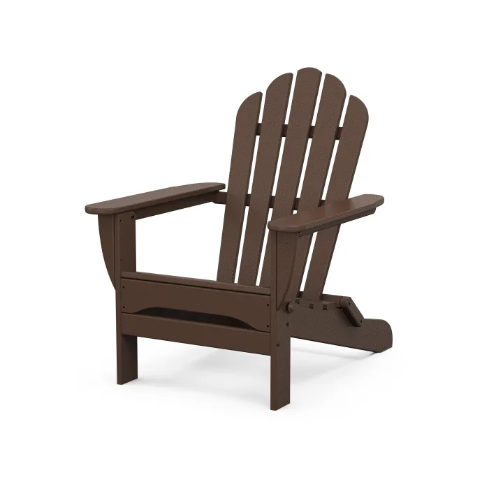 POLYWOOD Monterey Bay Folding Adirondack Chair