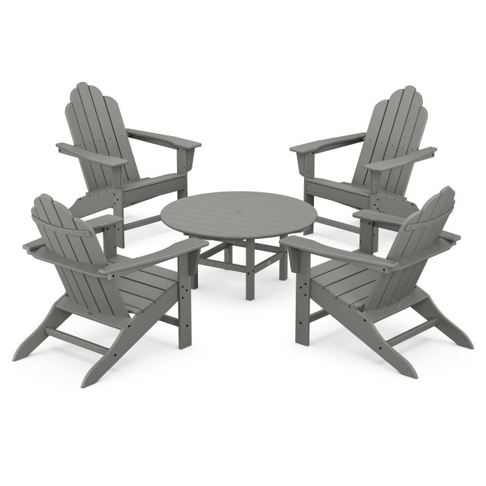 Long Island Adirondack 5-Piece Conversation Group