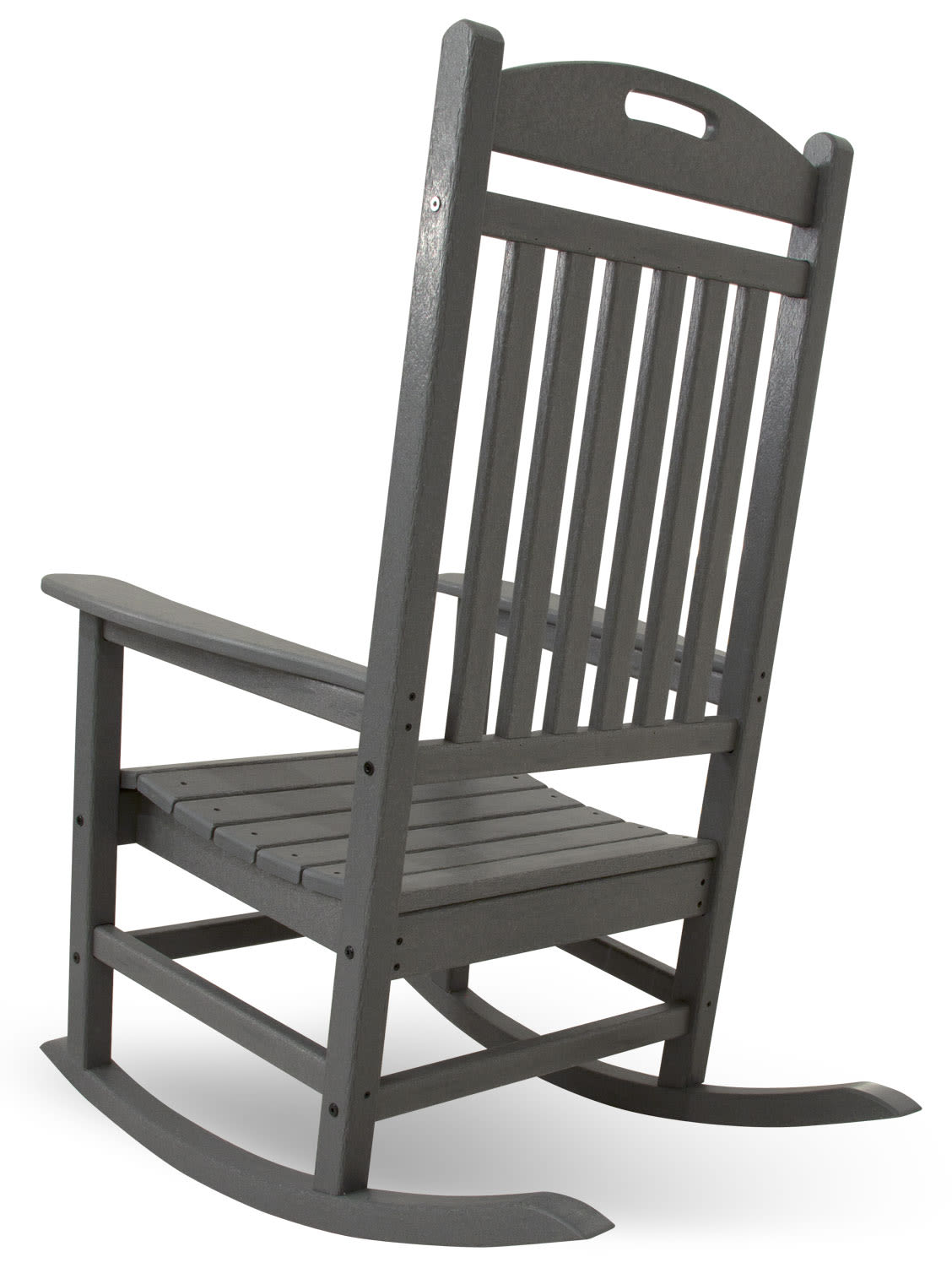 trex outdoor furniture recycled plastic yacht club rocking chair