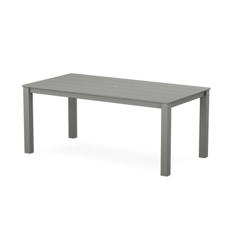 POLYWOOD Parsons 38" x 72" Dining Table in Stepping Stone