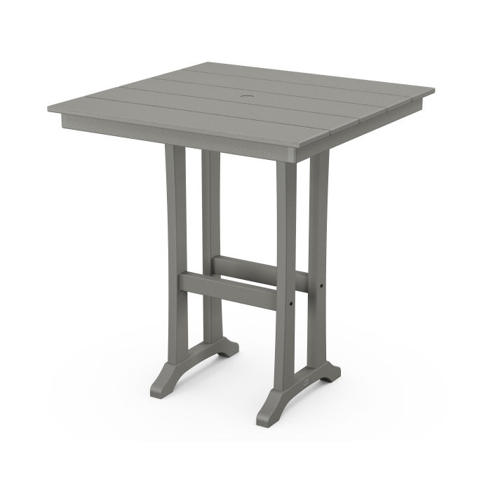 Farmhouse Trestle 37" Bar Table
