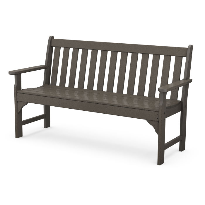 Vineyard 60" Bench in Vintage Finish