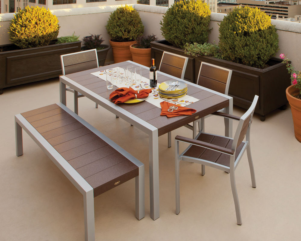 trex surf city dining set