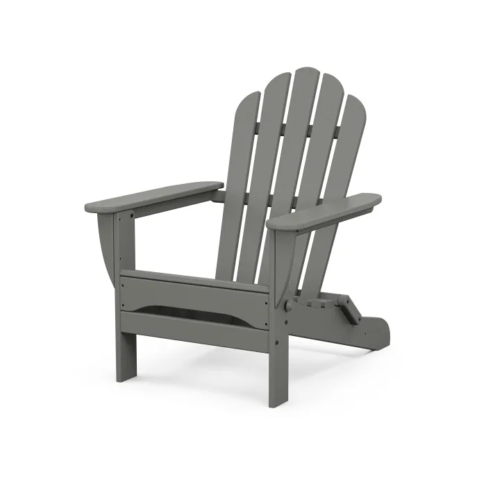 POLYWOOD Monterey Bay Folding Adirondack Chair