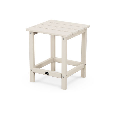 POLYWOOD Eastport 18" Side Table in Sand Castle