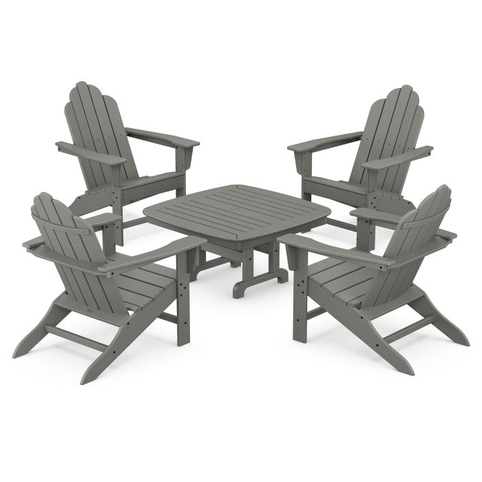 Long Island Adirondack 5-Piece Conversation Group