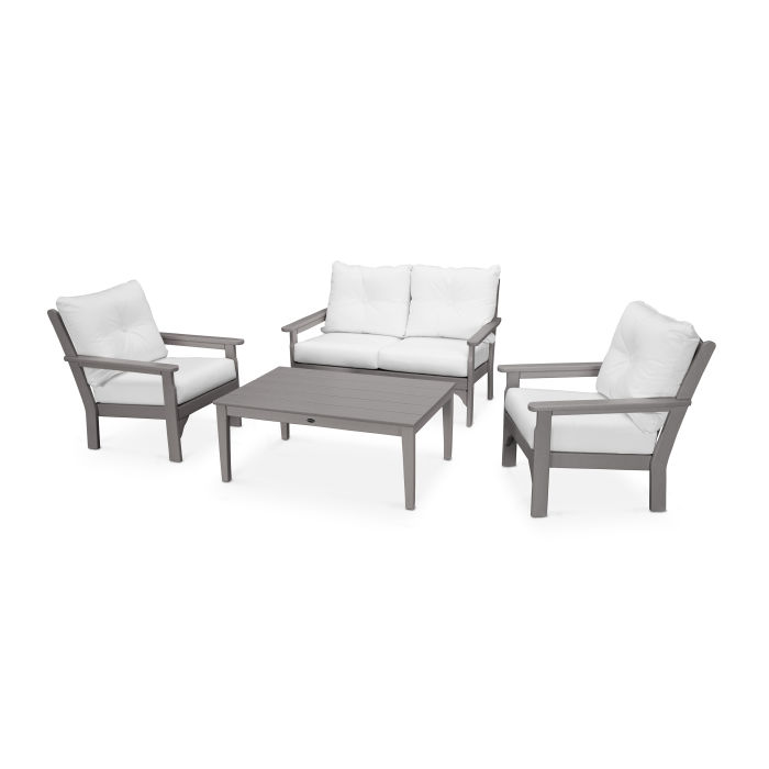 Vineyard 4-Piece Deep Seating Set