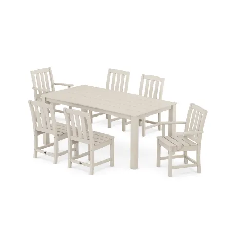 Trex Outdoor Furniture Cape Cod 7-Piece Parsons Dining Set