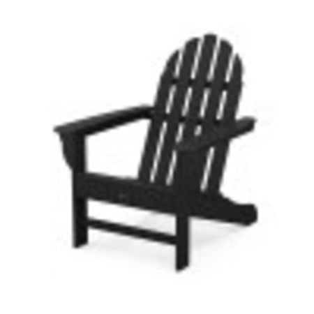 Trex Outdoor Furniture Cape Cod Adirondack Chair in Charcoal Black