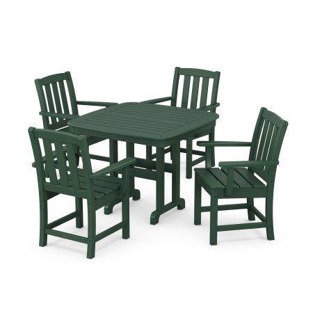 POLYWOOD Cape Cod 5-Piece Dining Set in Rainforest Canopy