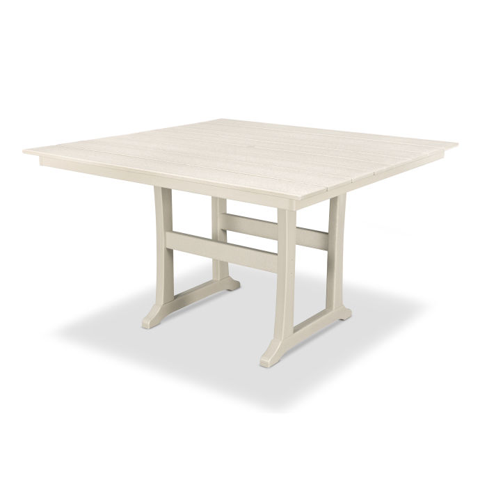 Trex Outdoor Furniture Farmhouse Trestle 59" Counter Table