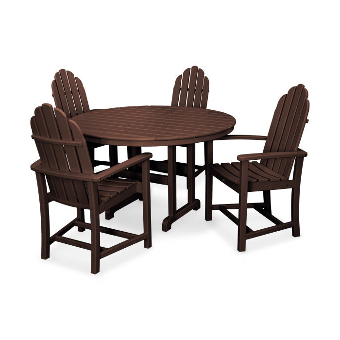Trex Outdoor Furniture Cape Cod 5-Piece Round Dining Set