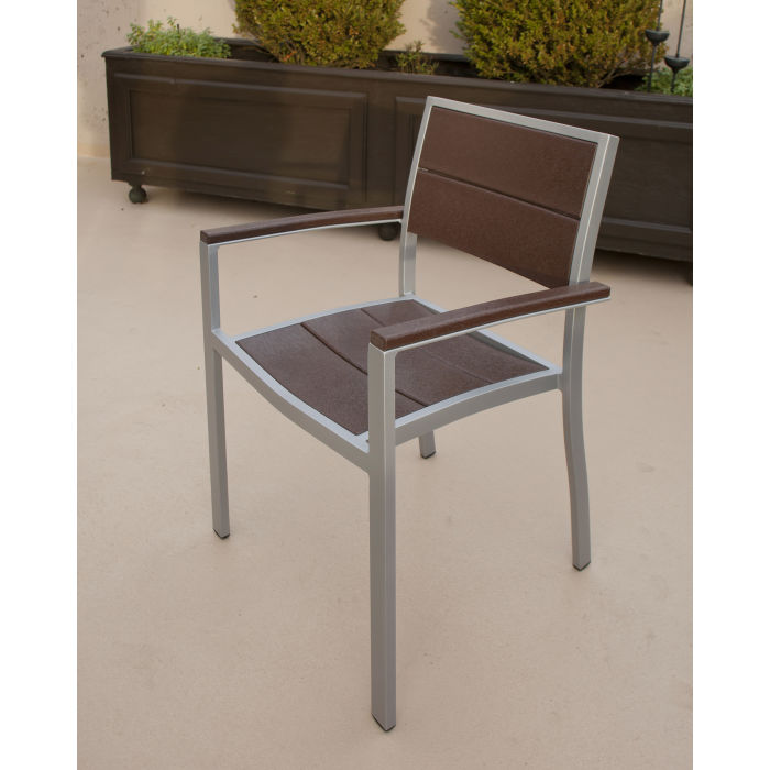 Trex Outdoor Furniture Surf City Dining Arm Chair
