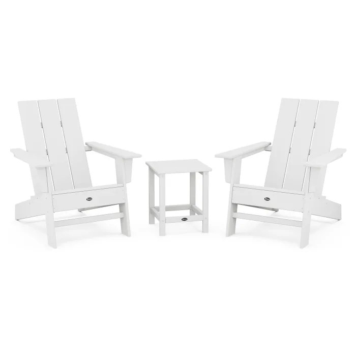 POLYWOOD Eastport Modern Adirondack 3-Piece Set
