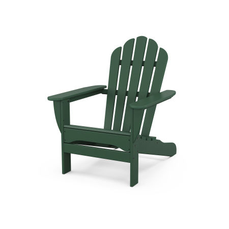 POLYWOOD Monterey Bay Adirondack Chair in Rainforest Canopy