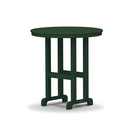 Trex Outdoor Furniture Monterey Bay Round 36" Counter Table in Rainforest Canopy