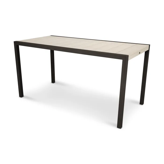 Trex Outdoor Furniture Surf City 36" x 73" Counter Table