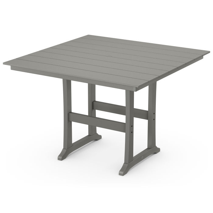 Farmhouse Trestle 59" Bar Table