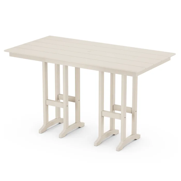 POLYWOOD Monterey Bay 37" x 72" Bar Table