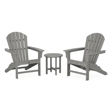 Trex Outdoor Furniture Yacht Club Shellback 3-Piece Adirondack Set in Stepping Stone