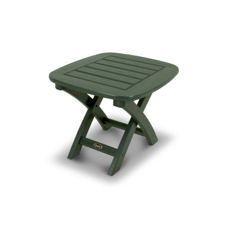 Trex Outdoor Furniture Yacht Club 21" x 18" Side Table in Rainforest Canopy