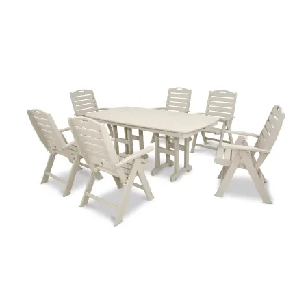 Trex Outdoor Furniture Yacht Club Highback 7-Piece Dining Set